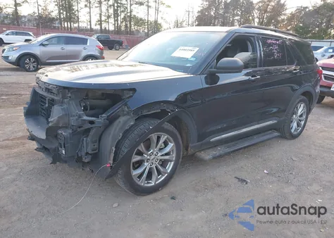 2021 Ford Explorer Xlt z USA, uszkodzony, nr VIN 1FMSK7DH2MGB20547